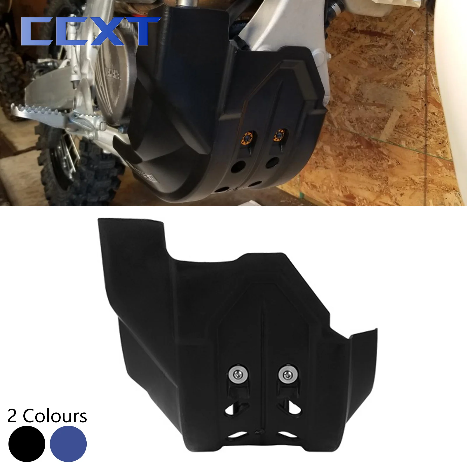 

Motorcycle Skid Plate Engine Base Chassis Guard Protector For Yamaha YZ250F 2014-2018 YZ450F 2014-2017 YZ 250F 450F Universal