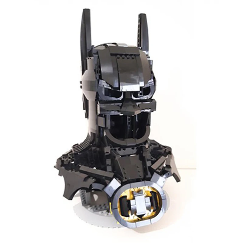 1065 قطعة 76139 B Batmasker MOC 76139 البديل بناء باتمانر قناع التعليم بناء لتقوم بها بنفسك كتل عيد ميلاد اللعب هدية