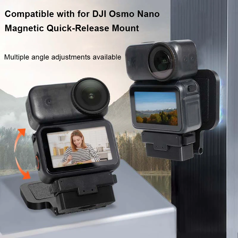 

Magnetic Backplate Base for dji osmo nano Magnetic Backplate Stand Bracket Camera Accessories