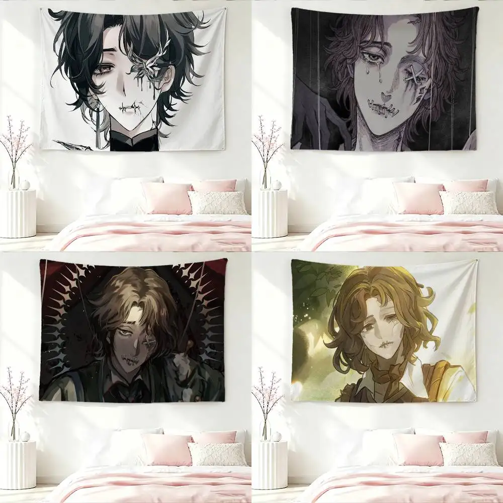 Game I-Identity V M-Matthias Chernin Tapestry Flags Wall Hanging Background Art Banner for Bedroom Home Outdoor Decor