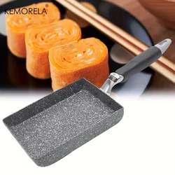 1PCS Tamagoyaki Japanese Omelette Pan Nonstick Egg Pan Skillet Rectangle Tamago Pan Small Egg Frying Pan Kitchen Cooking Tools