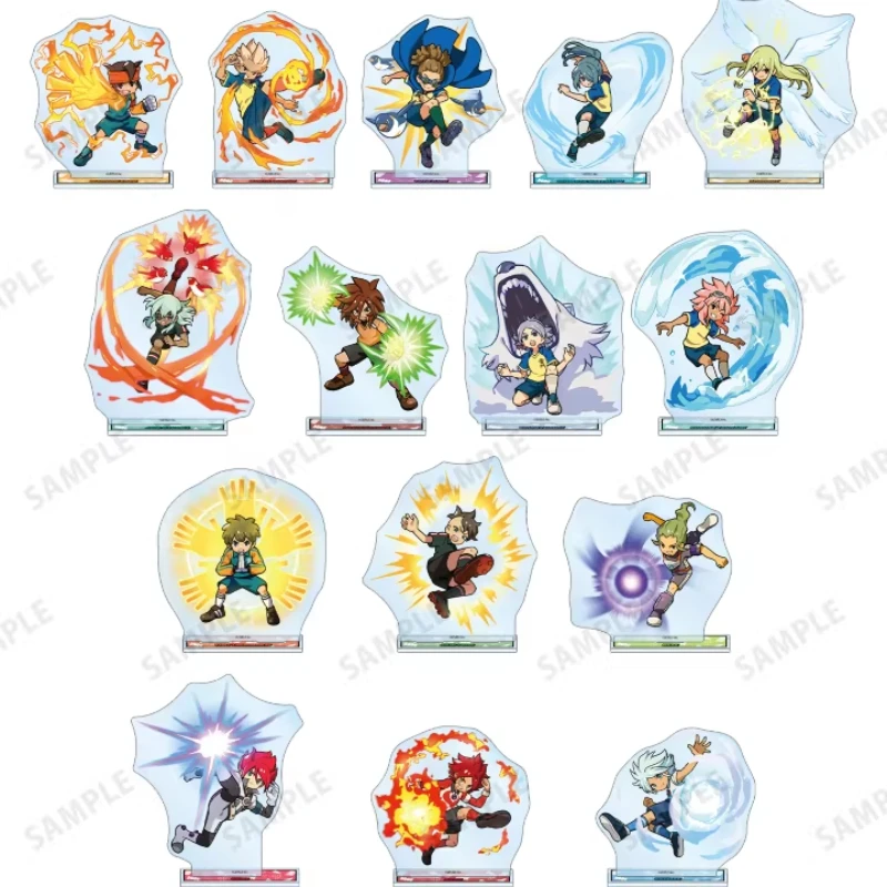 Игровая акриловая фигурка-подставка INAZUMA ELEVEN 11: Эндо Мамору, Асуто, Инамори, Шуя, Гоэнджи. Модель-плейт для косплея, игрушка, подарок.