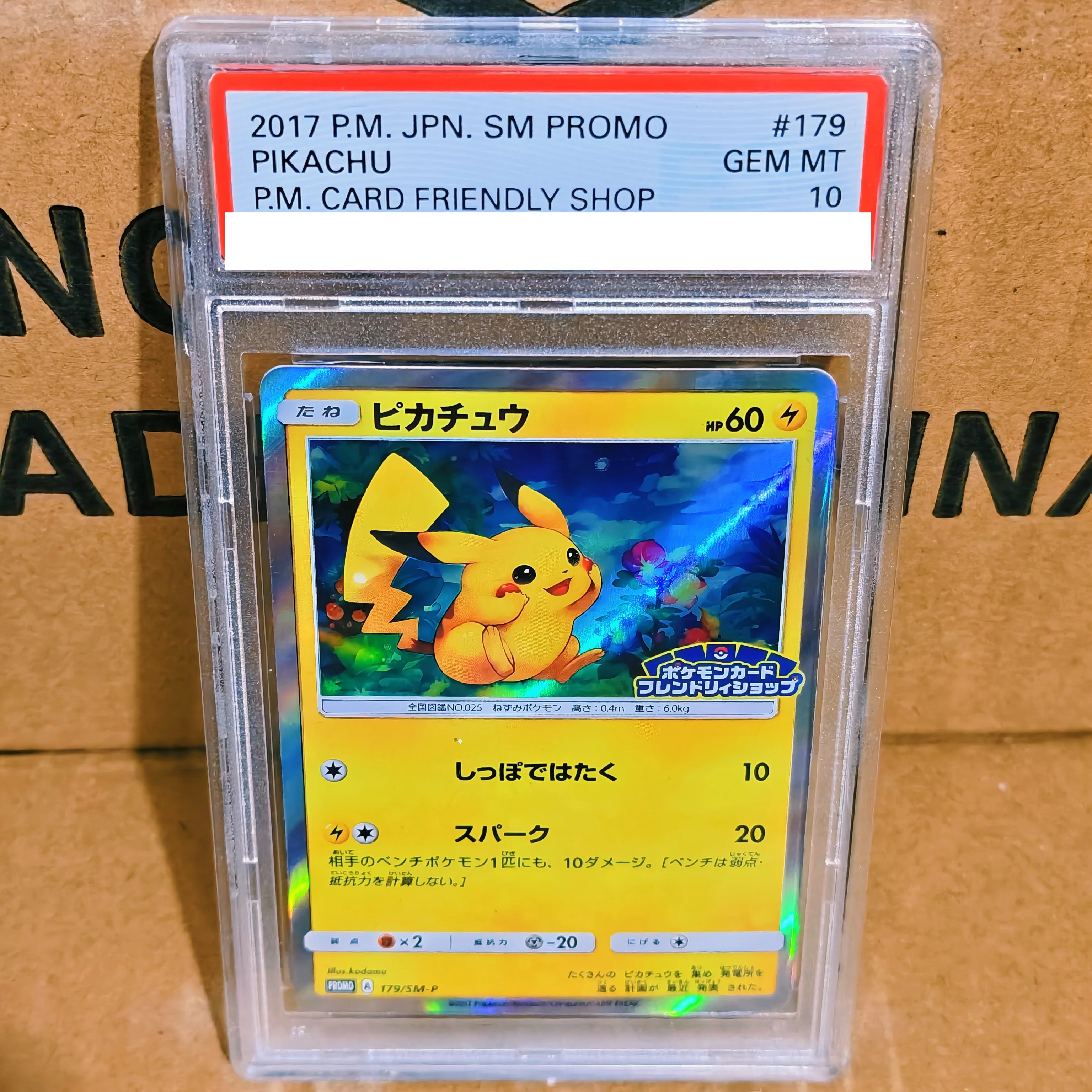DIY TCG Collection Card Rating Card 2000 JPN Neo Holo Pichu #172 10 Copy 10Points Rating Card Anime Game Card Gift Toy