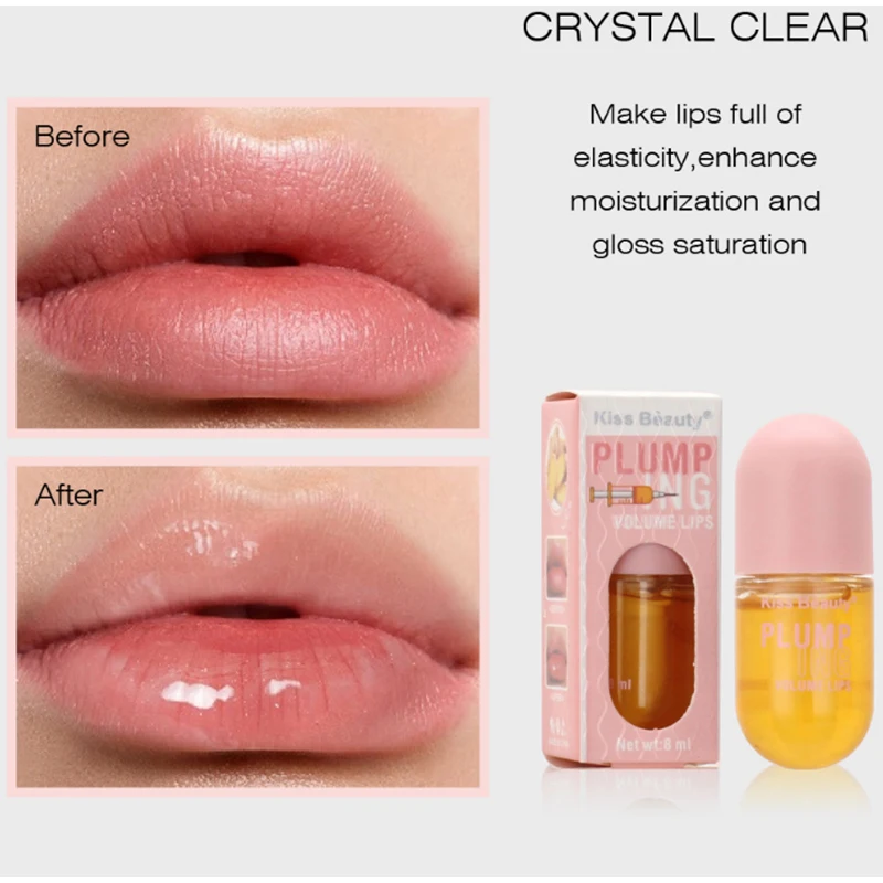 Lip Enriching Essence Repair Lip Fine Lines Increase Elasticity Plump Lip Improve Dullness Lip Oil For Beauty Cosmetics