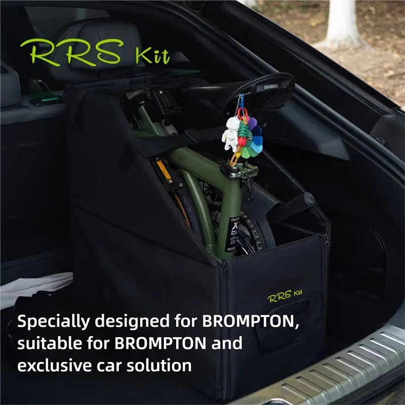 

Folding Bicycle Storage Box for Brompton Car Trunk Storage Box Waterproof Car folding storage box Car trunk storage box