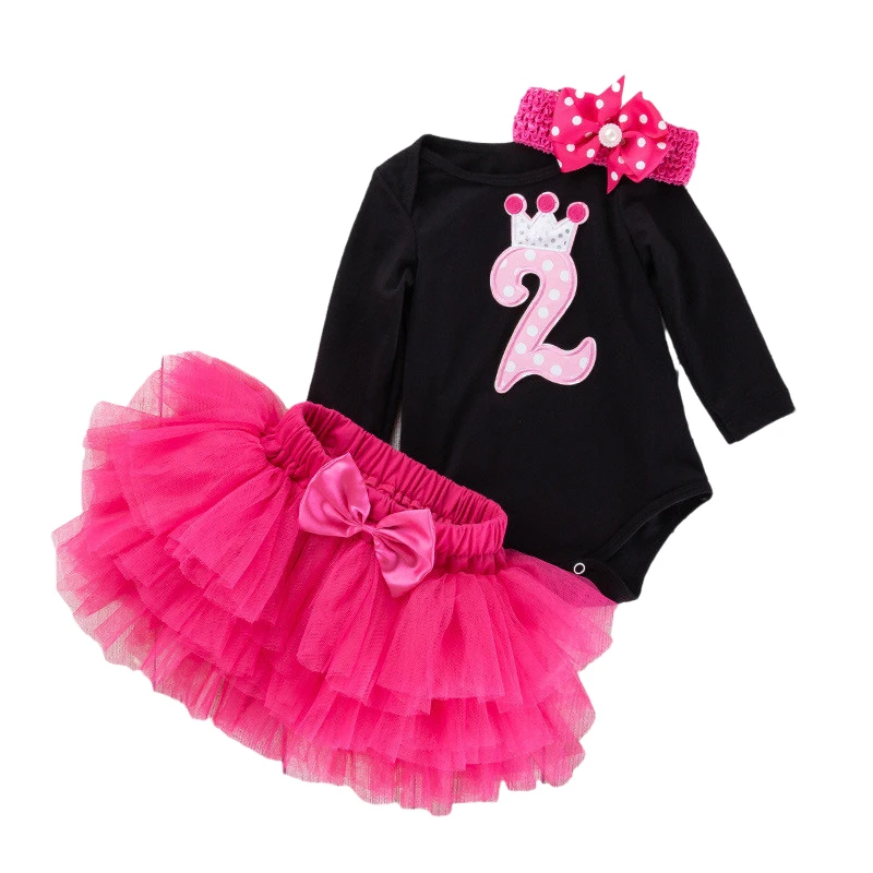 

Baby Girls Clothes 2 Years Old Birthday Party Dresses Infantil 2nd Birthday Christening Costume Girl Christmas Xmas Outfits