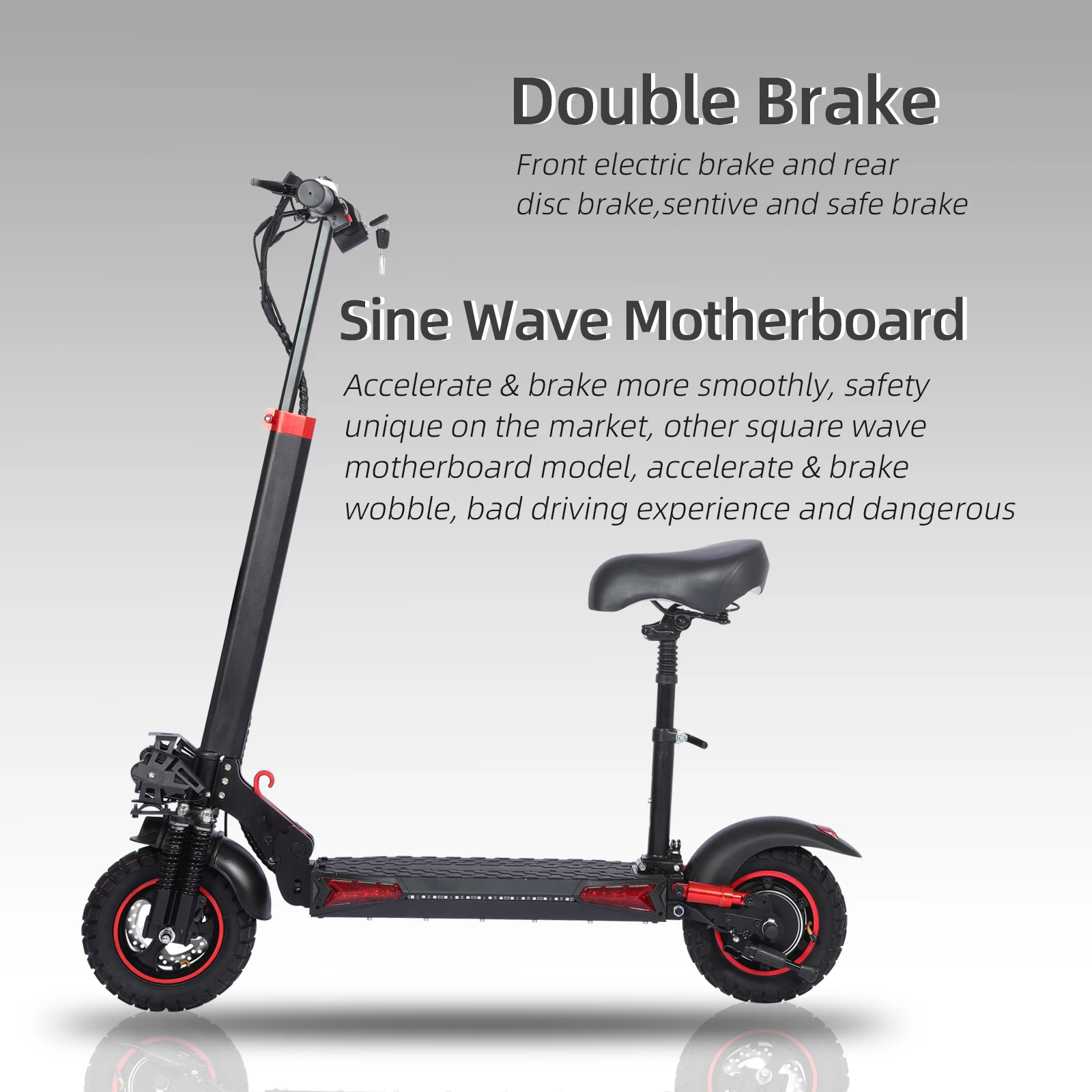 Рисунок 5 - Электрический самокат для взрослых со съемным сиденьем