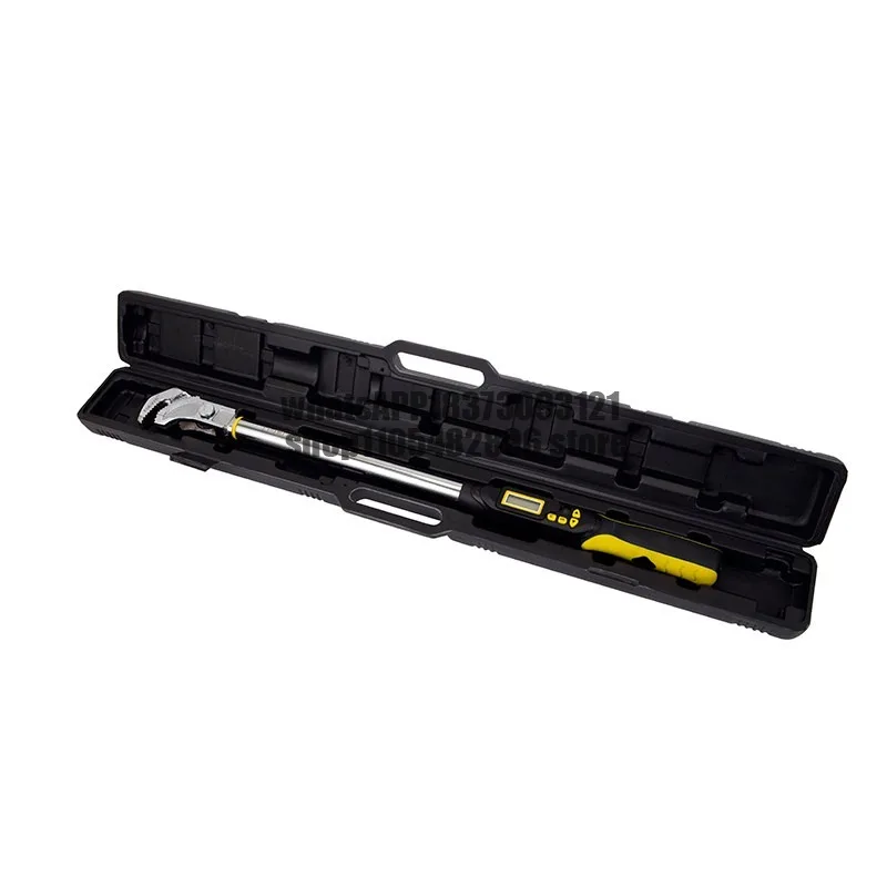 Detection of straight thread steel sleeve torque wrench torque scale pipe pliers