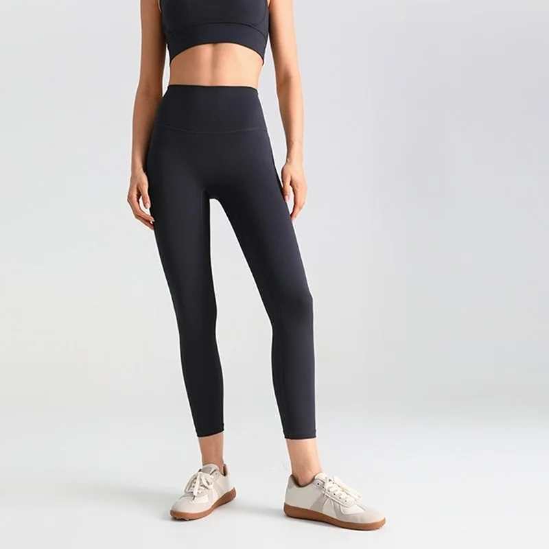 요가 팬츠 플러스 사이즈 여성 섹시 레깅스 여성 요가복 실버 가을 확장 사이즈 하이 미드 드레이프 스무스 타이드 버톡 와인 레드