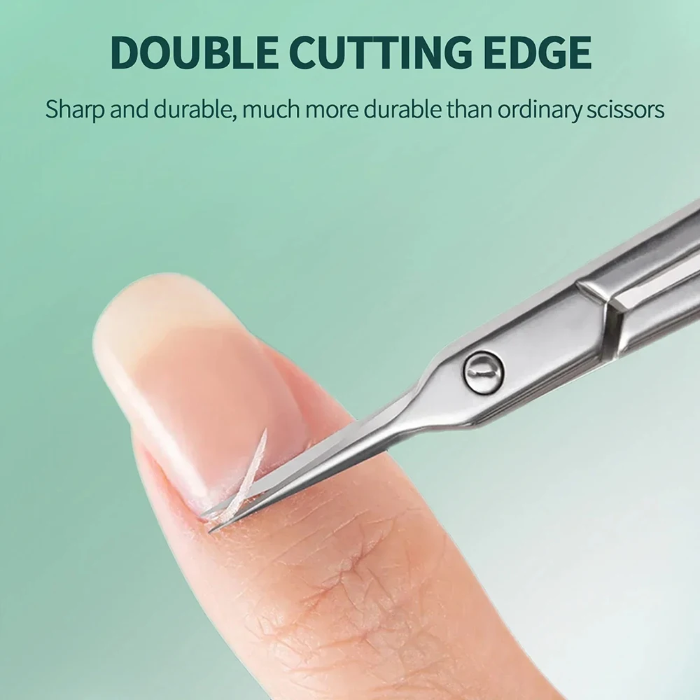Cuticle Scissors Professional Manicure Small Scissors Dead Skin Remover For Nails Art Stainless Steel Cuticle Cutter!