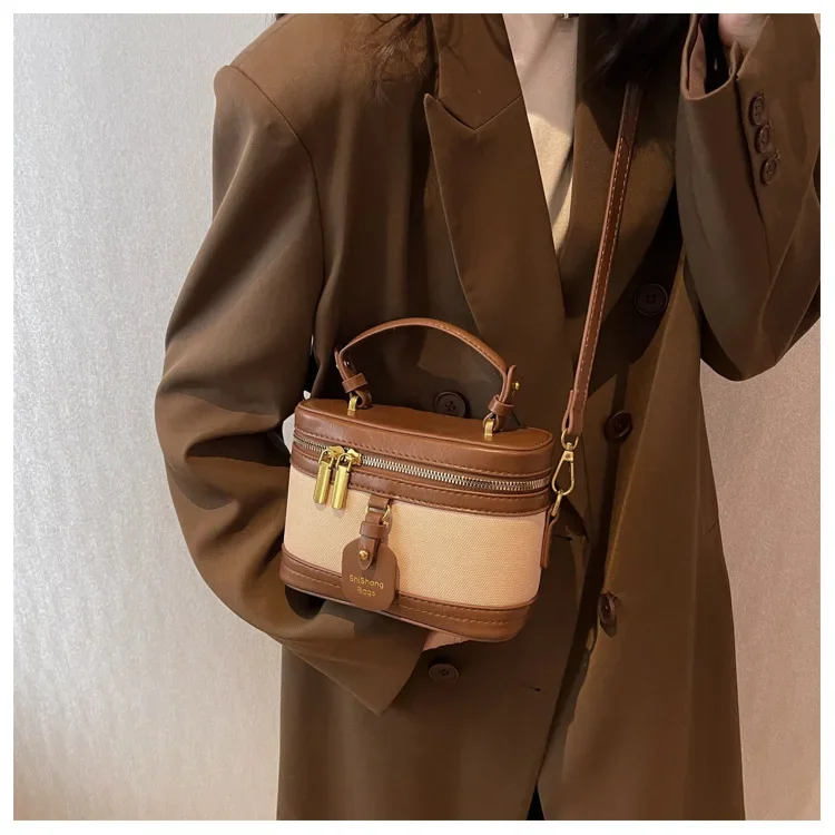 Retro Bucket Bag 2024 Summer Ladies Shoulder Bag Crossbody Bag Brand Luxury Handbag For Women