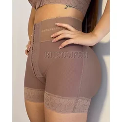 Stretchy High Waisted Butt Lifter Women Underwear Panties Hips Push Up Postpartum Leggings Women's Daily Modeling Faja Shorts