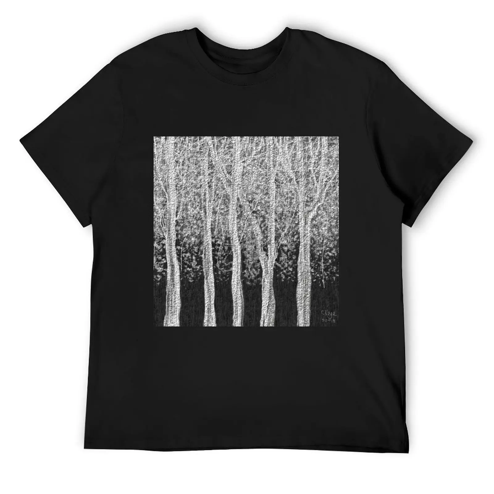

TREES OF LIFE 28 T-Shirt tops oversized t shirt quick-drying blue archive mens t shirt