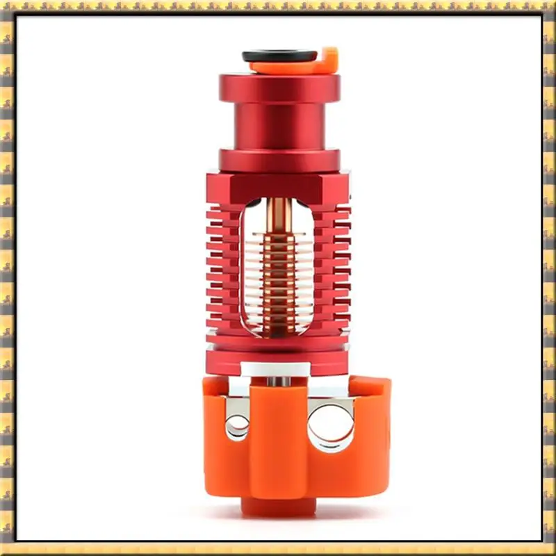 

Happy Too.3D Red Lizard K1 V6 Hotend Bi-Metal, собранный, с медным покрытием, для экструдеров Voron 2.4, Prusa I3 MK3, Titan BMG V2, 3D-принтеров 3