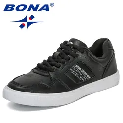 BONA 2023 New Designers Ladies Flat Skateboarding Sneakers Soft Casual Platform Shoes Women Lightweight Breathable Walking Shoes