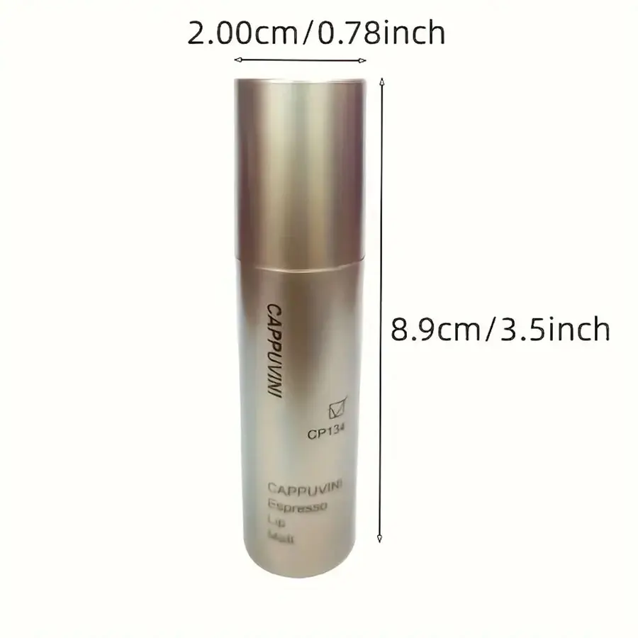 Matte ลิปสติก lip gloss สีน้ําตาลนู้ดกันน้ํา lip gloss ยาวนาน Light Coffee Brown Lip Lacquer Matte อบเชยนมชา Nud