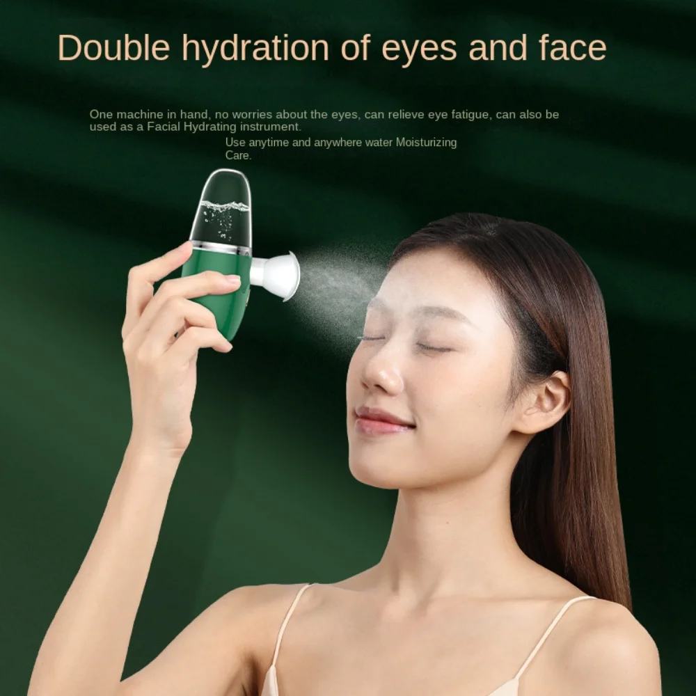 2 Nozzles Eye Beauty Instrument Large Capacity Clear Water Tank Handy Face Skin Care Tools Comfortable Double Use