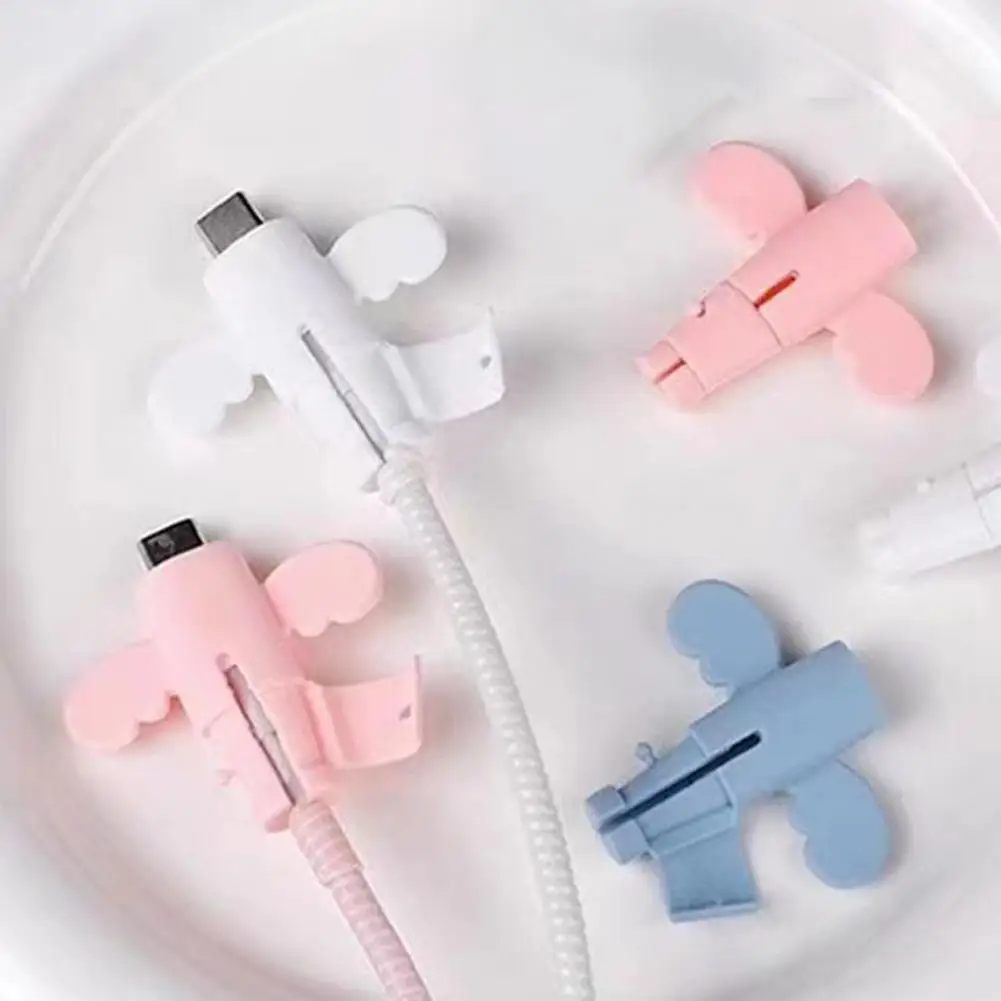 3Pcs Silicone Charger Cable Protector Mobile Phone Charging Cord Saver Universal Data Wire End Protection Wrap Cover 97