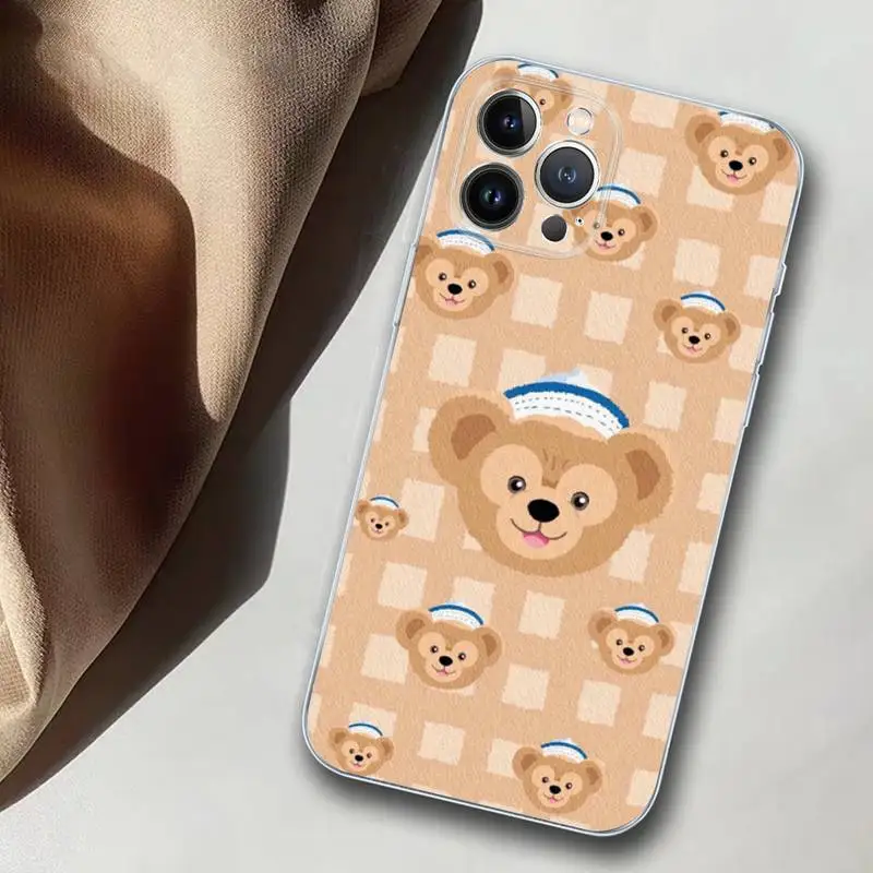 Disney Duffy Phone Case For iPhone 14 13 12 Mini 11 Pro XS Max X XR SE 6 7 8 Plus Soft Silicone Cover