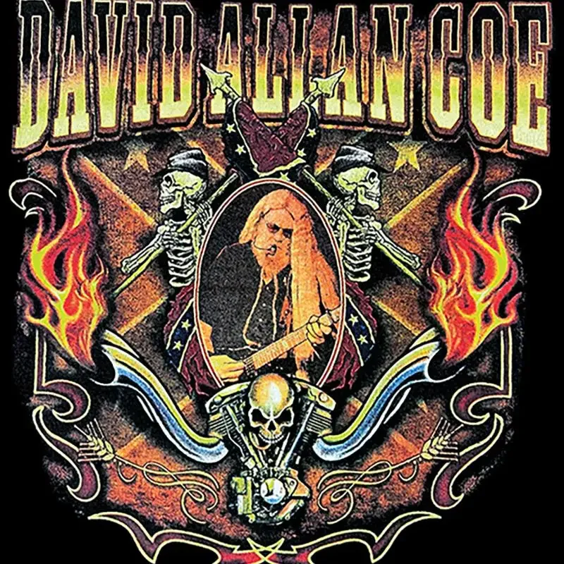 David Allan Coe Black Size S To 4XL T Shirt For Family