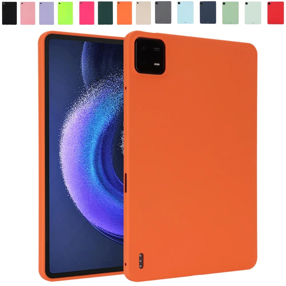 TPU Case for Xiaomi Pad 6S Pro 12.4 inch 2024 Anti-fingerprint Cover for Redmi Pad SE 11 inch 2023 Pad 6 5 6 Pro 5 Pro 11\