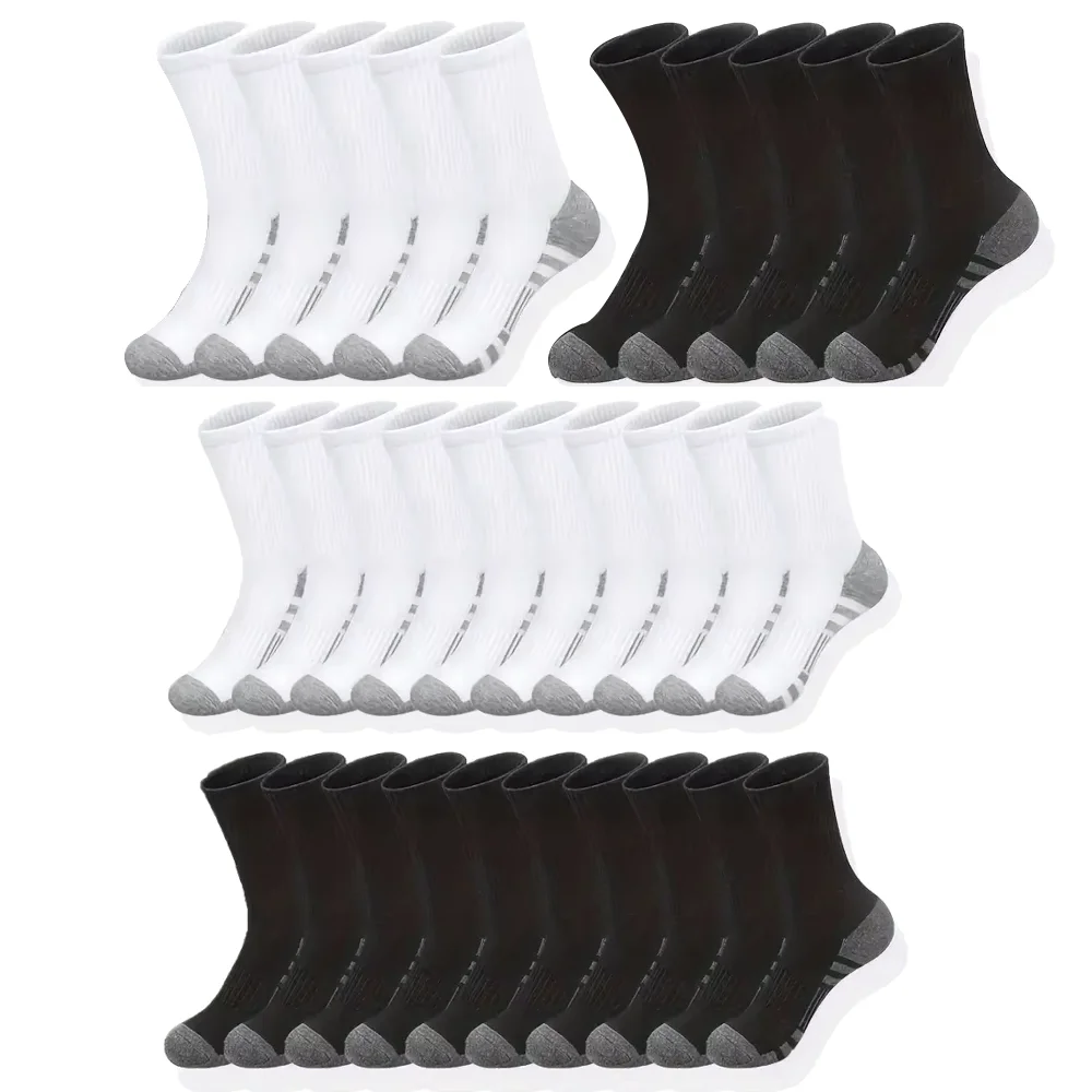 10/30 Paar hochwertige, weiche und bequeme Herren-Laufsocken, sommerliche, schweißableitende und atmungsaktive Basketball-Sportsocken