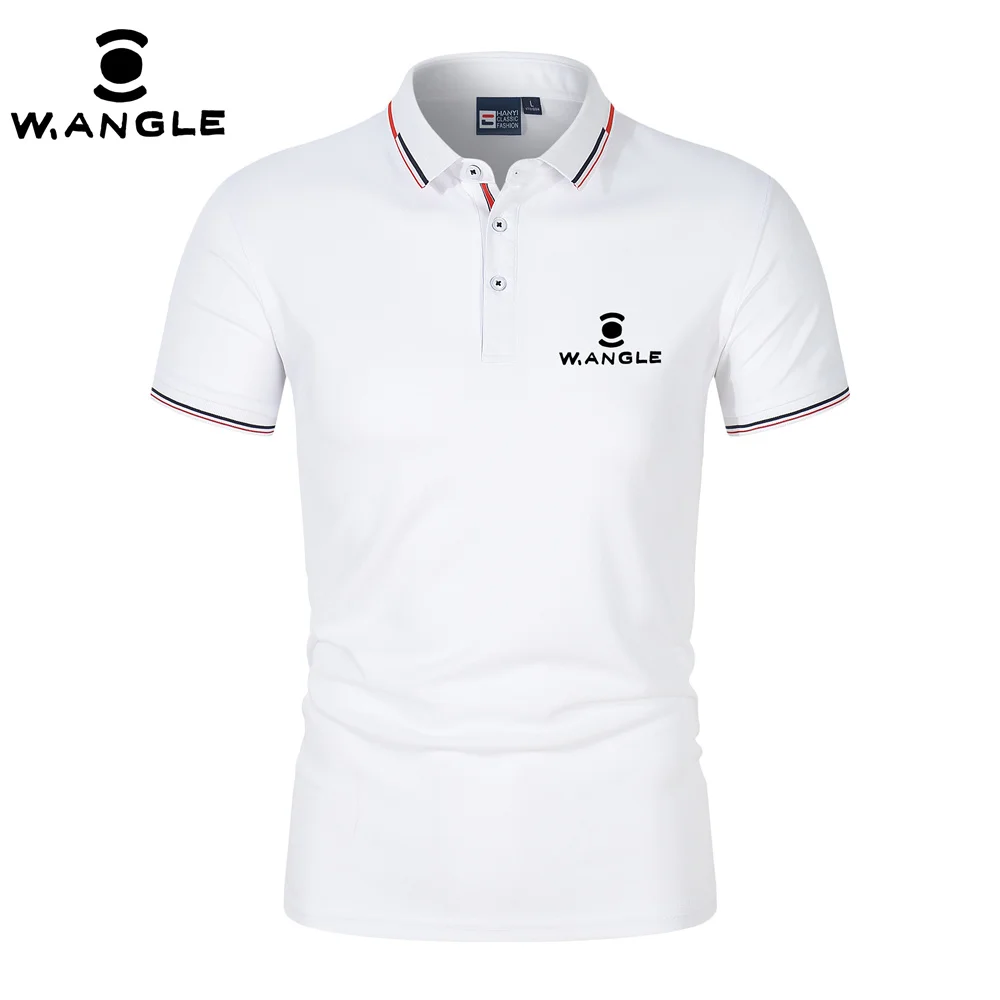 

WANGLE Golf Polo Shir Summer New Men's and Women's Polo Collar Casual Business T-shirt Fashion Outdoor Sports Golf Polo Shirt