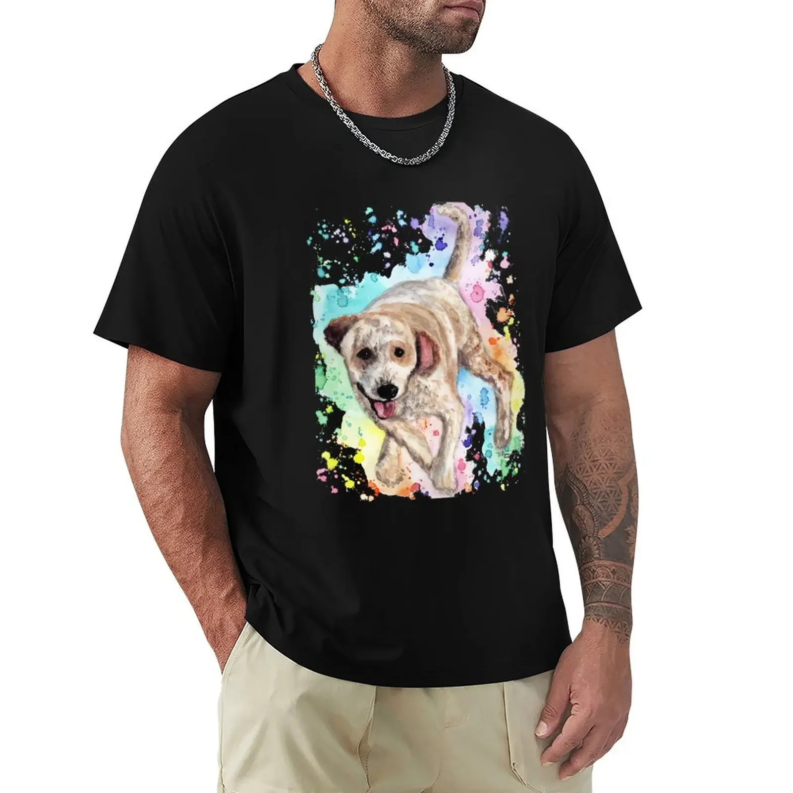 

Watercolour Cavoodle T-Shirt vintage graphic tee customs design your own anime tshirt t shirts men