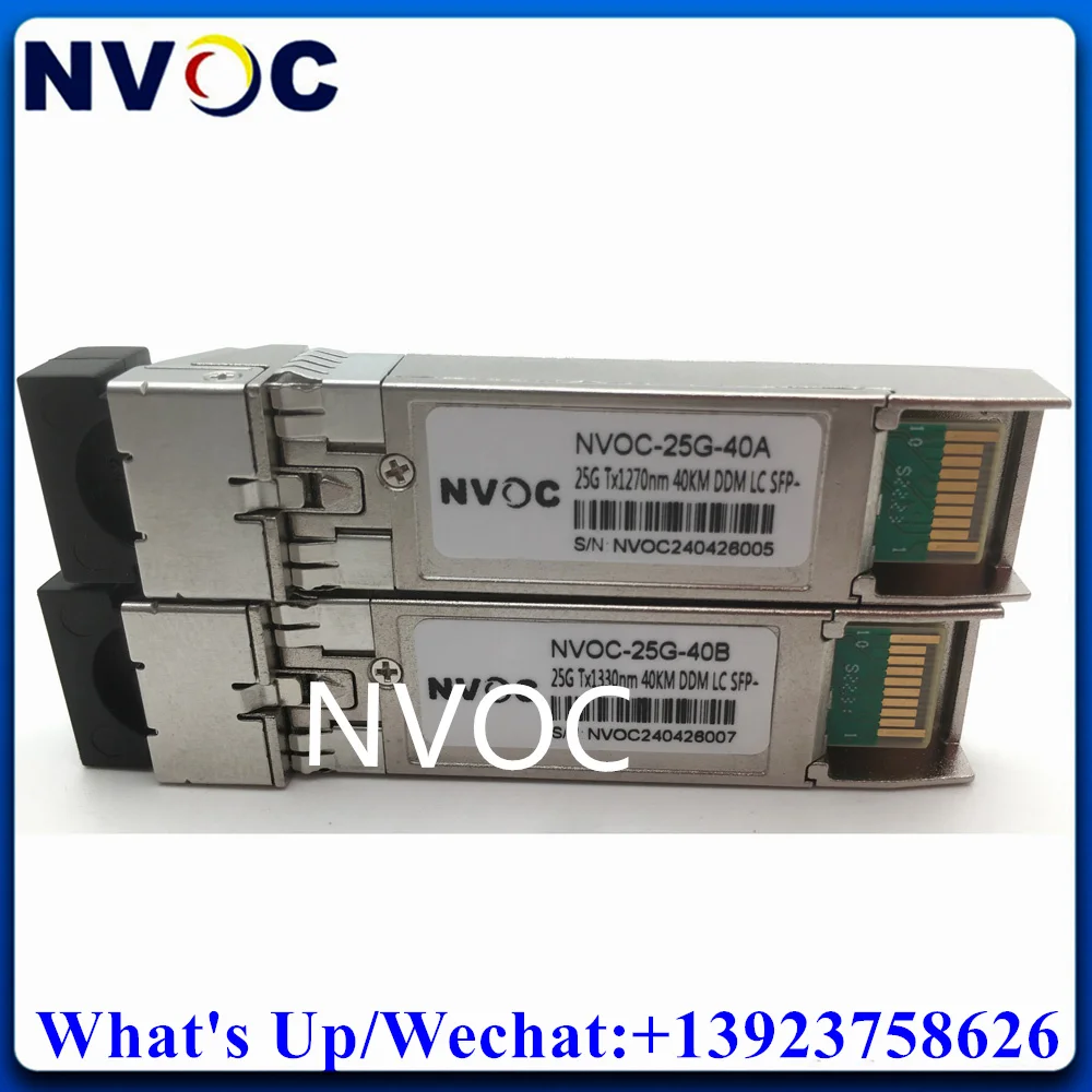 Imagem -06 - Transceptor do Sfp28 do Sfp para Cisco Mikrotik 25g Sfp28 Mais Único Modo Uma Fibra lc 1270 1330nm 10km 20km 40km Módulo do dm