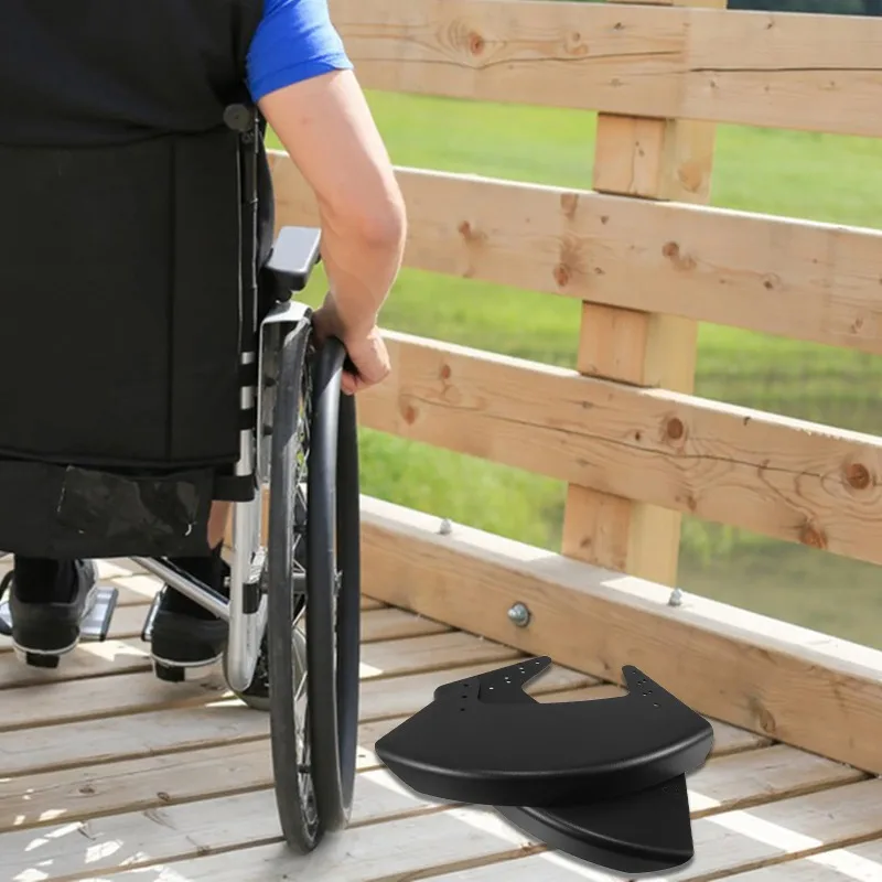 2Pcs Wheelchair Sports Mudguard Plastic Side Guard Easy Installation High Strength Material Anti-Splashing Drive