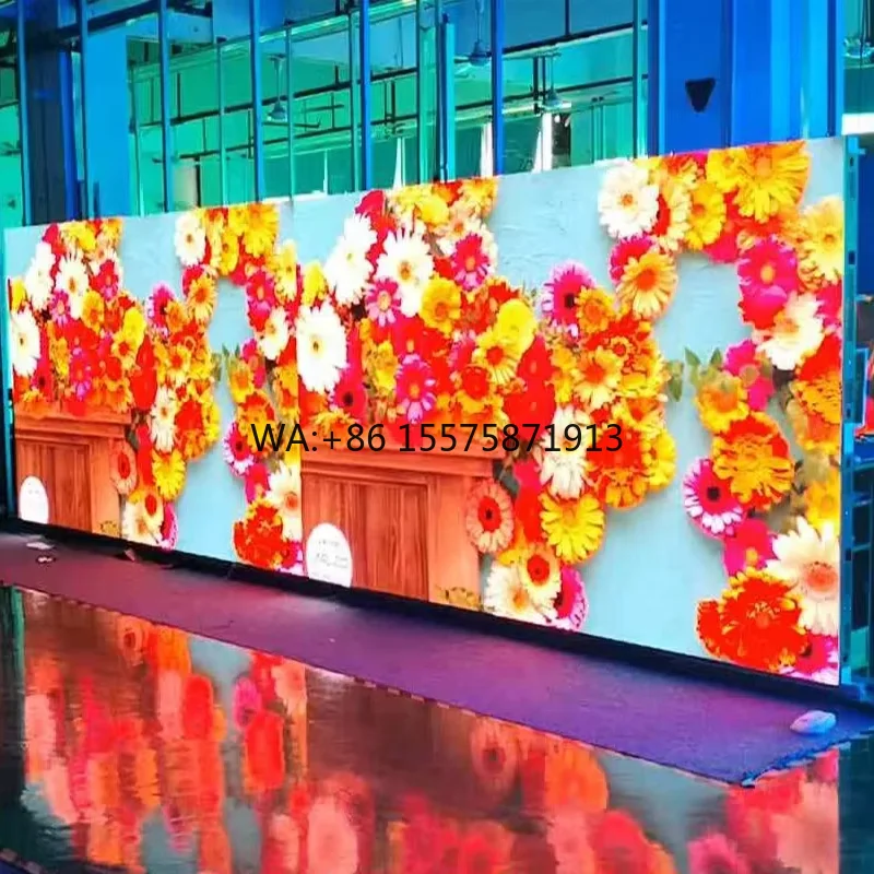 

2,6 мм и 3,91 мм пиксельный шаг бесшовные сращивания в аренду в помещении светодиодный настенный дисплей для образовательного сценического фона