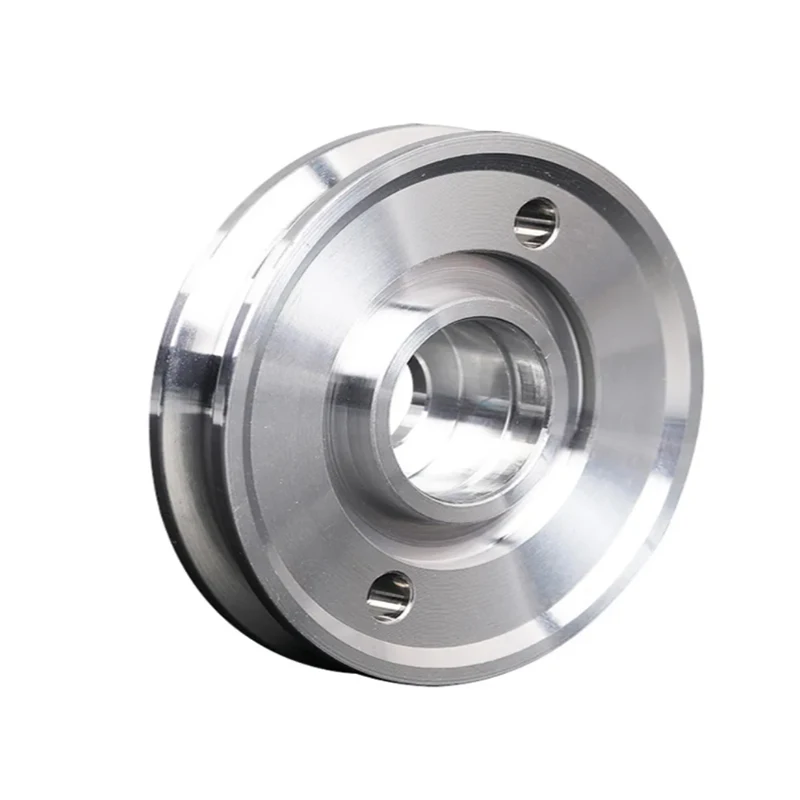 

CNC machined stainless steel/aluminum alloy precision flange bushing, mechanical transmission connection components