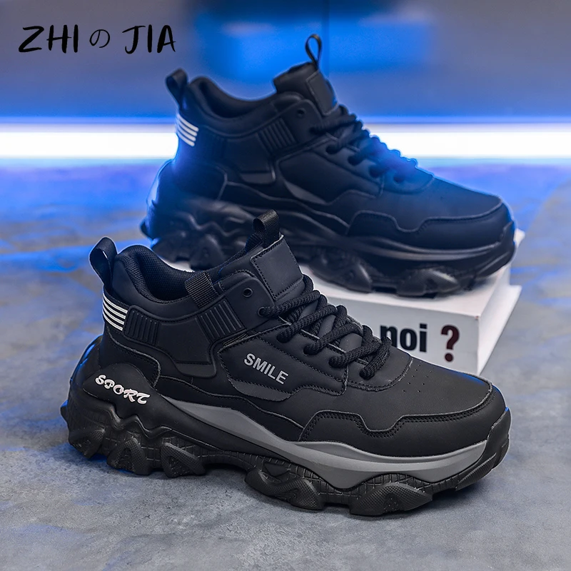 Men's New Casual Trendy Shoes Spring and Autumn Outdoor Thick soled Sports Shoes Men's Trendy Matching Footwear 39-44