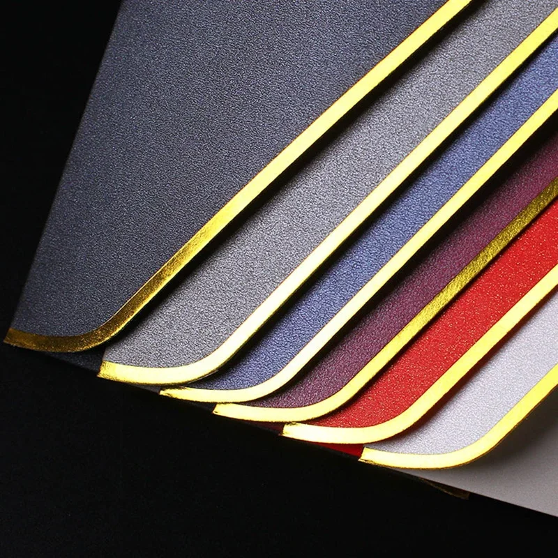 50pcs 17.5x12.5cm Envelopes for Invitations Postcards Gift Message Pearl Paper 200g Wedding Business Stationery Storage Bag