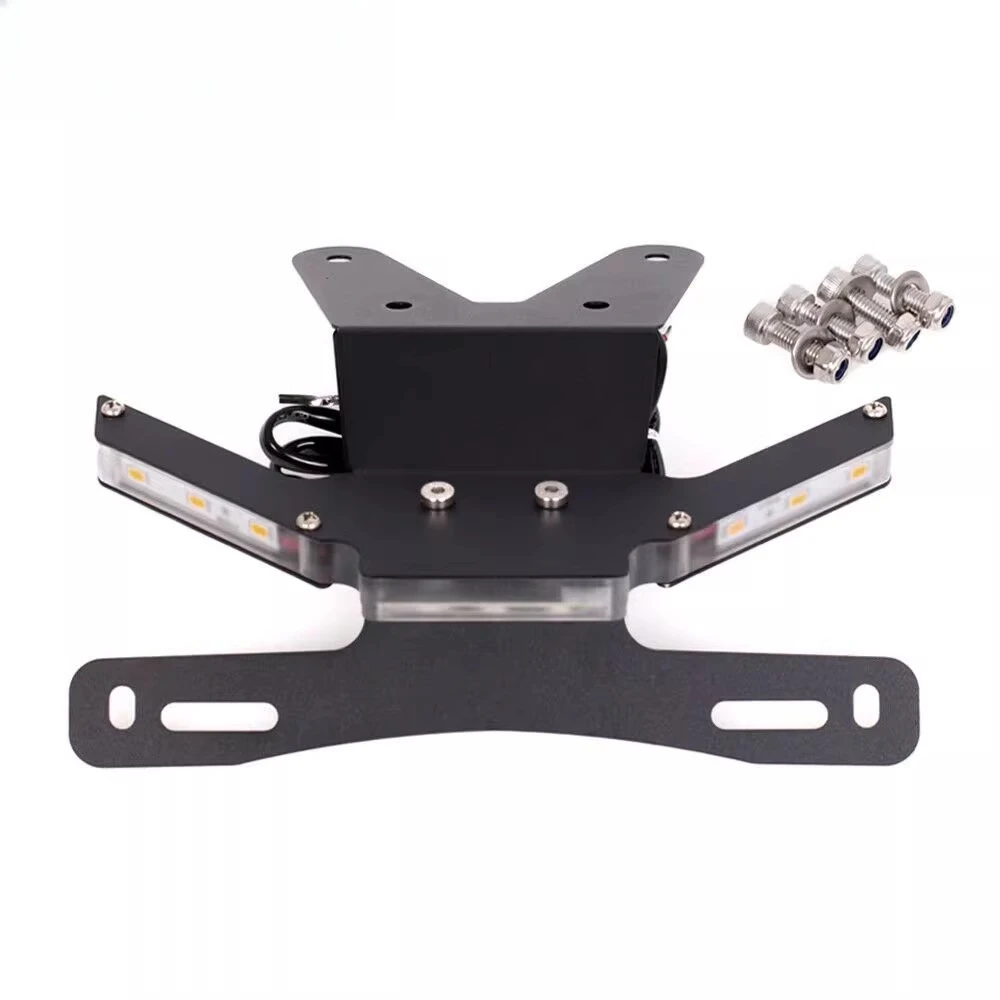 Applicable To Ninja Z250 NINJA300 Modified Turn Short Tail Plate Frame Motorcycle License Plate Frame Photo