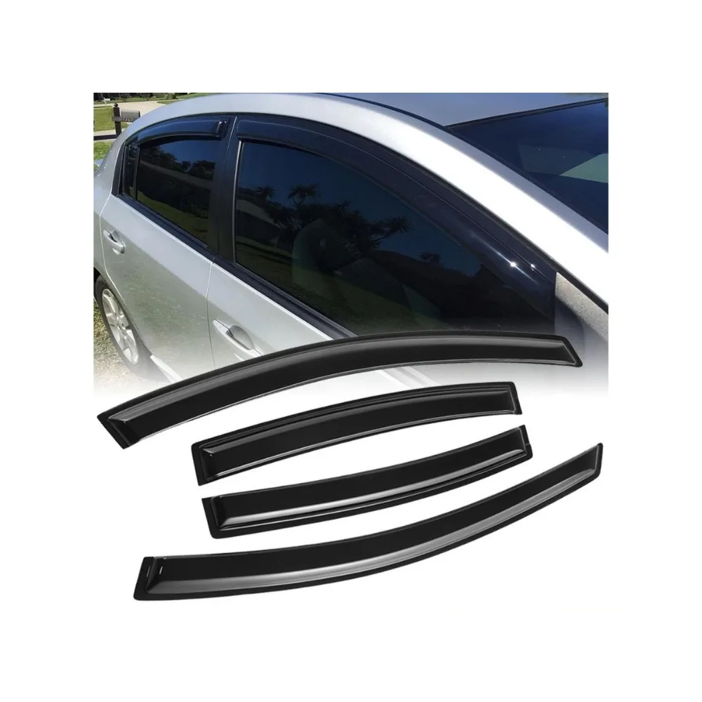 

Для Nissan Sentra 2007-2012: Ветровики на окна (наружные), 4 шт.