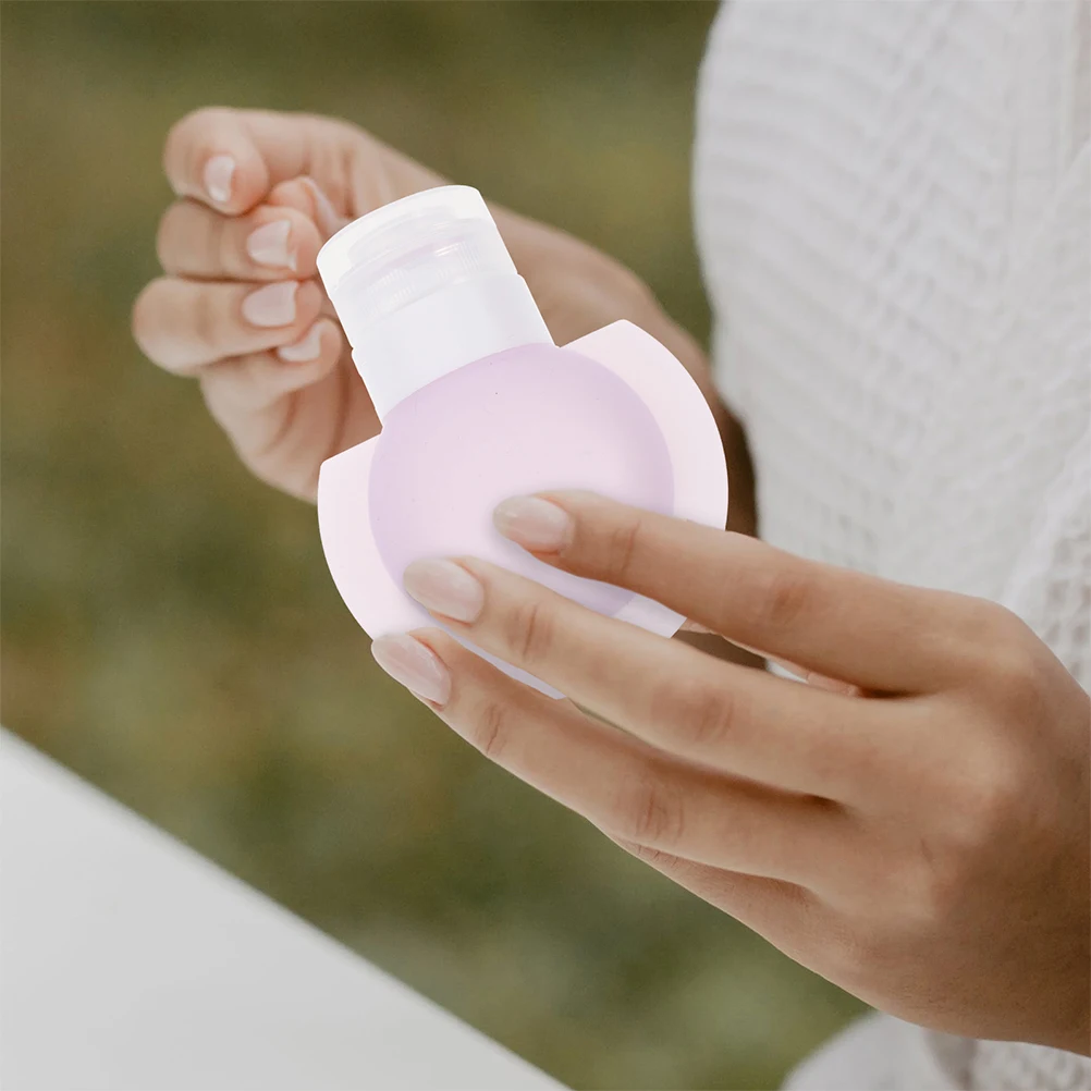 

Refillable Squeeze Bottle Travel Silicone Set Bottles Portable Toiletries for Liquid Soap