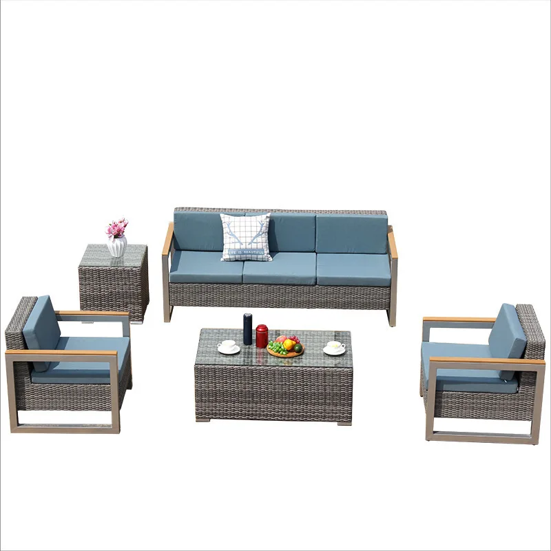 

Outdoor Rattan Sofa Balcony Living Room Hotel Villa Clubhouse