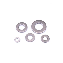 1pcs TC4/GR5 Titanium Alloy M3 M4 M5 M6 M8 Plain Washers Car model drone Mechanical modification motorcycle bicycle