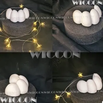 毛絨玩具腳可愛腳趾毛絨服Kigurumi角色扮演3D列印動物野獸腳毛絨服裝禮物萬聖節角色扮演定制 6 最佳銷售 毛絨服腳套 - №5