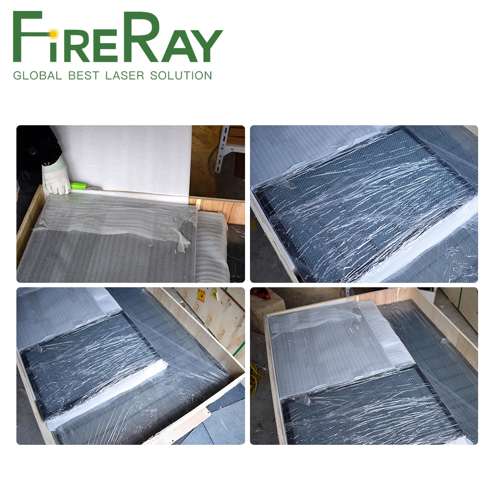 Рабочий стол FireRay Honeycomb 400x600 мм, лазерные детали платформы для лазерного гравера CO2, режущего станка