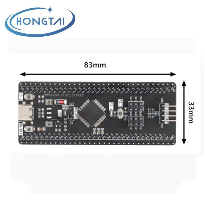 Stc32g12k128 Core Board 32-Bit Mikro controller Lernen Development Board USB herunter laden und brennen