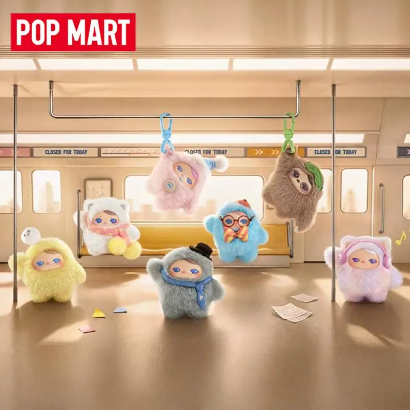 POP MART PUCKY Closed For Today Series Vinyl Plush Pendant Trendy Blind Box Toys Mystery Box Guess Bag Action Figure Surprise view 2