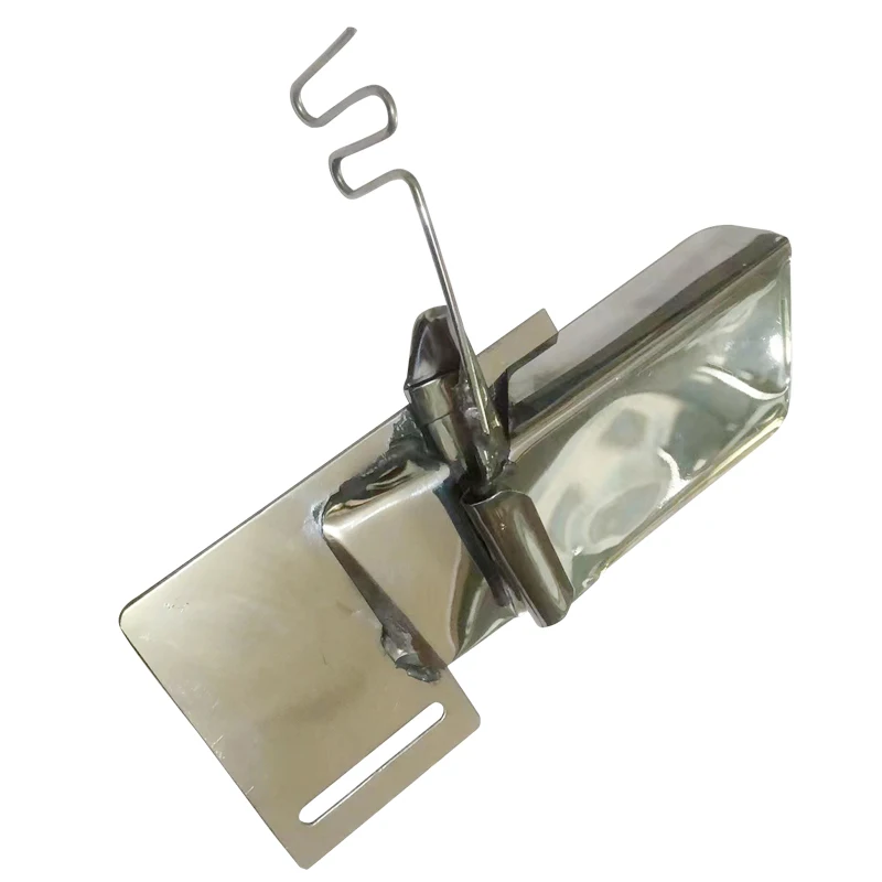 Lap Seam Folder + Cord Tape Binder for Double Needle Sewing Machine & Industrial Lockstitch/Walking Foot Sewing Machine