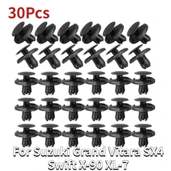 30pcs 09409-07332 Bumper Fender Push Rivet Retainer Fasten Clips For Suzuki Grand Vitara SX4 Swift X-90 XL-7