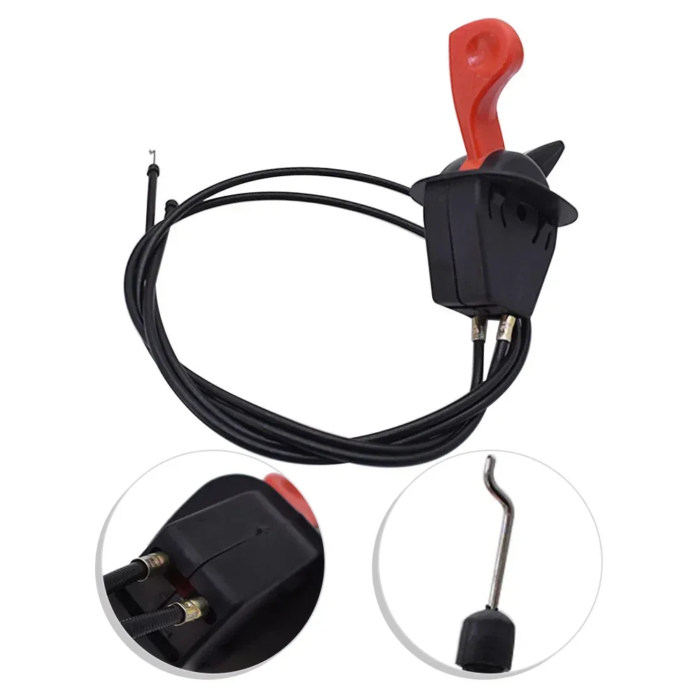 1pcs Dual Control Assembly Throttle And Choke Cables Replacement Parts For 1734506SM 1721950 Garden Power Tools Accessories