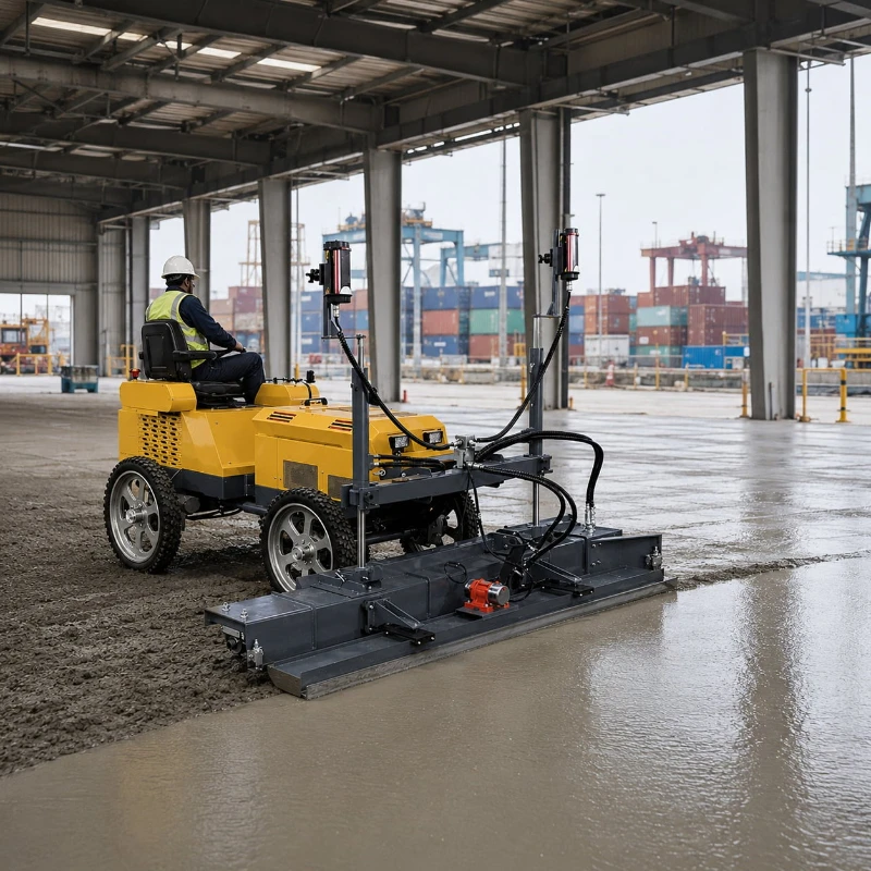 Laser Floor Screed Machine Concrete Leveling Equipment Slab Equipment Customized Durable for Smooth Pavement