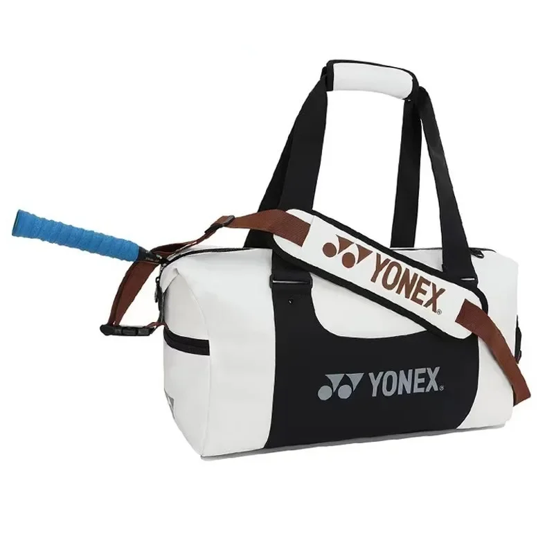 

Yonex Badminton Racket Shoulder Crossbody Bag Large Capacity Can Hold All Sports Accessories Unisex With Large Compartment