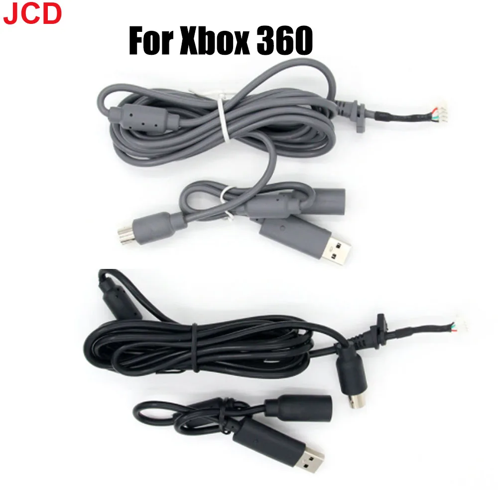 

JCD 1pcs High Quality USB 4 Pin For Cable Cord Cable +Breakaway Adapter Replacement For Xbox 360 Wired Controller Accessories