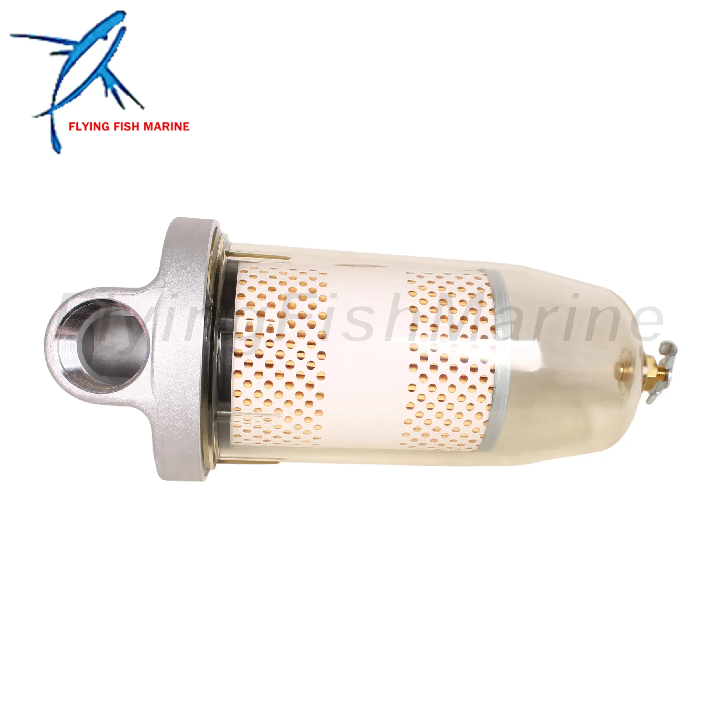

Boat Engine 3307454S B10-AL 496 Fuel Tank Fuel Filter Water Separator Assembly for Baldwin Sediment GasolineandDiesel 1" BSP 3